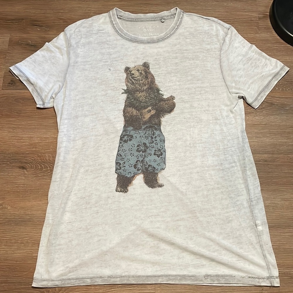 Men’s Lucky T-shirt Light Grey